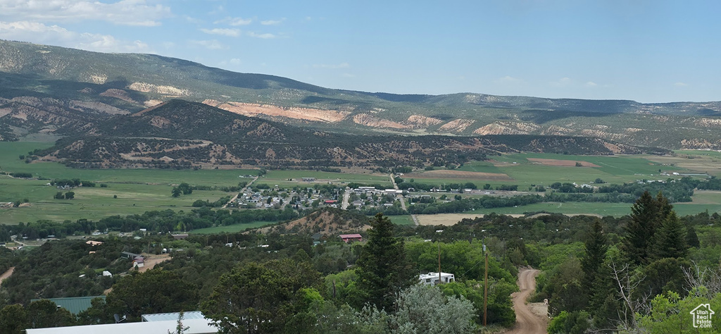 View of mountain backdrop