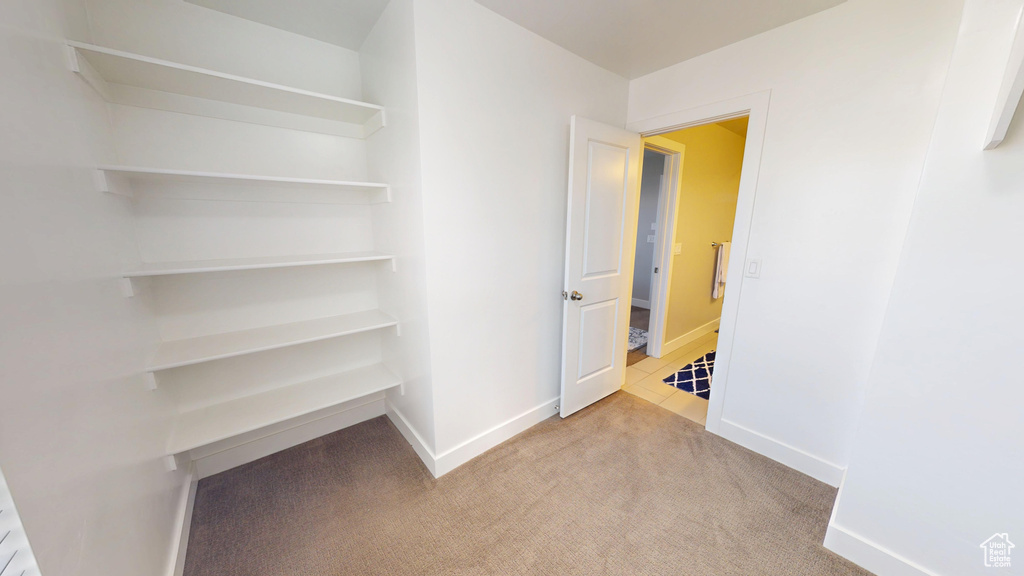 View of closet