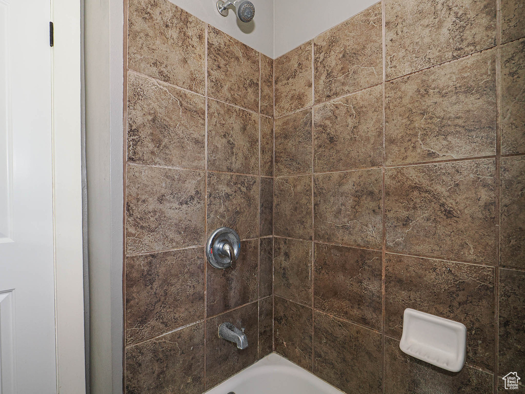 Bathroom featuring shower / tub combination