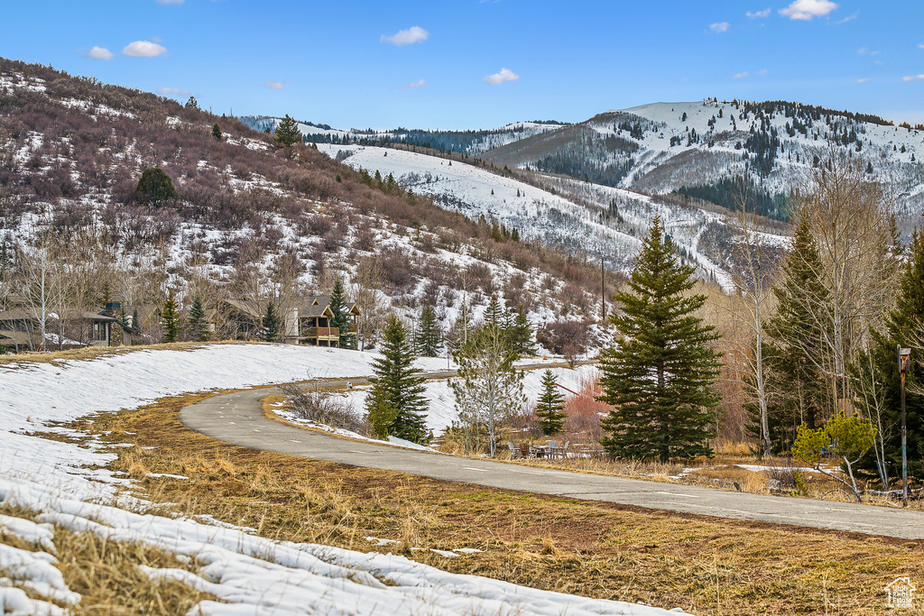 View of mountain feature