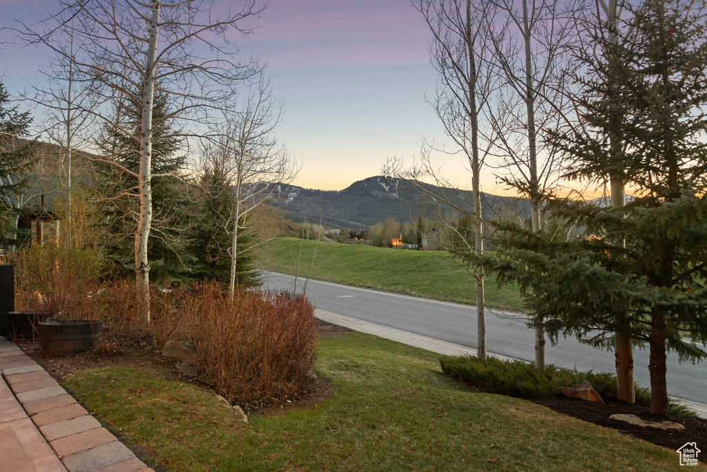 View of mountain feature