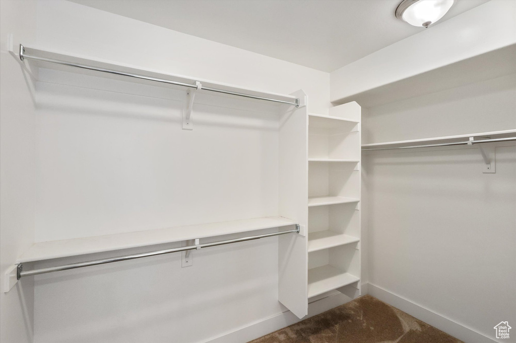 View of spacious closet