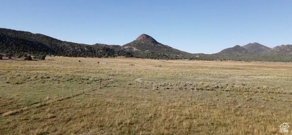 View of mountain feature featuring a rural view