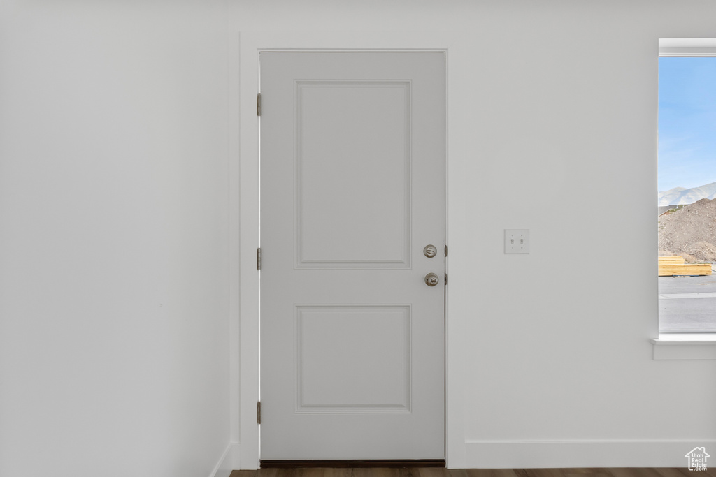 Doorway featuring a healthy amount of sunlight
