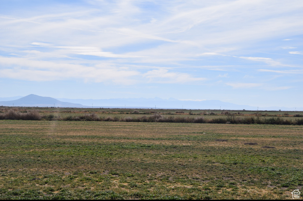 Mountain view featuring a rural view
