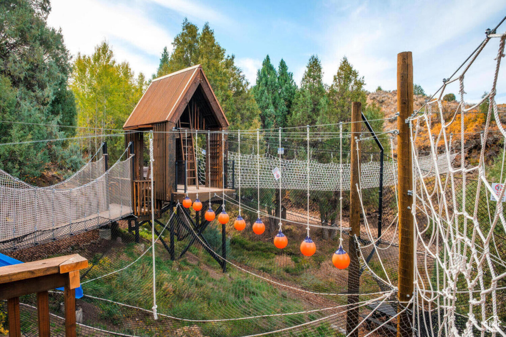 View of playground