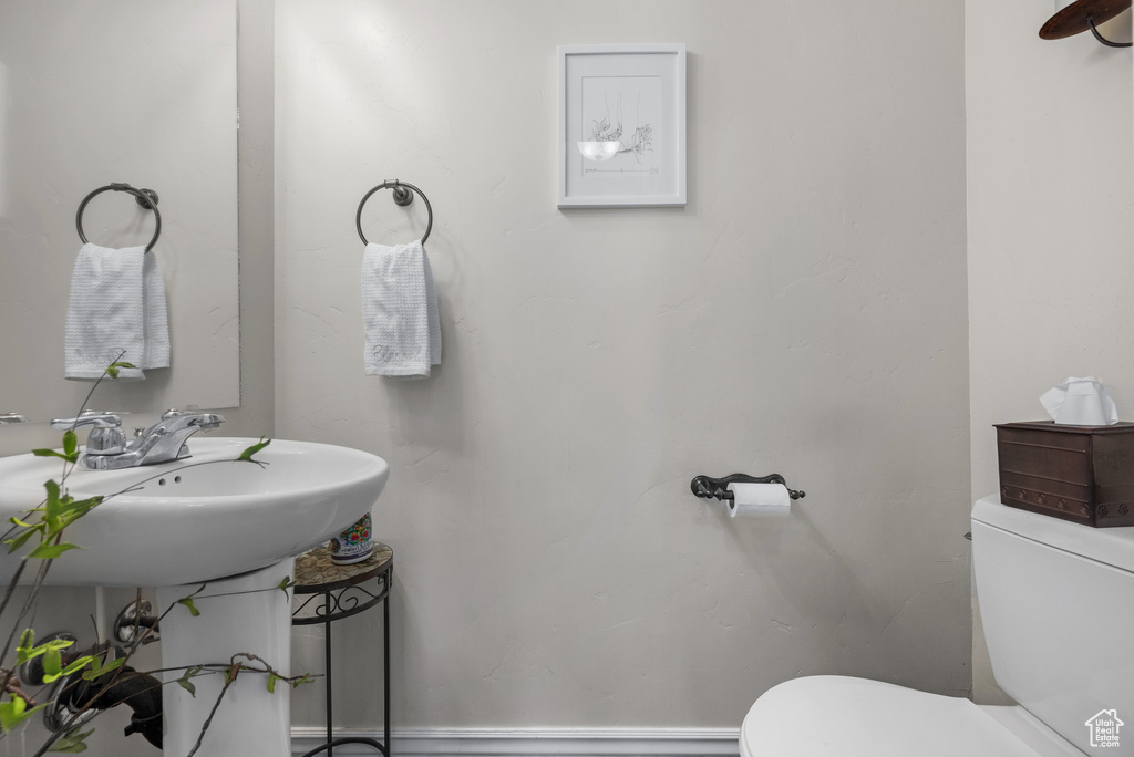 Bathroom with toilet