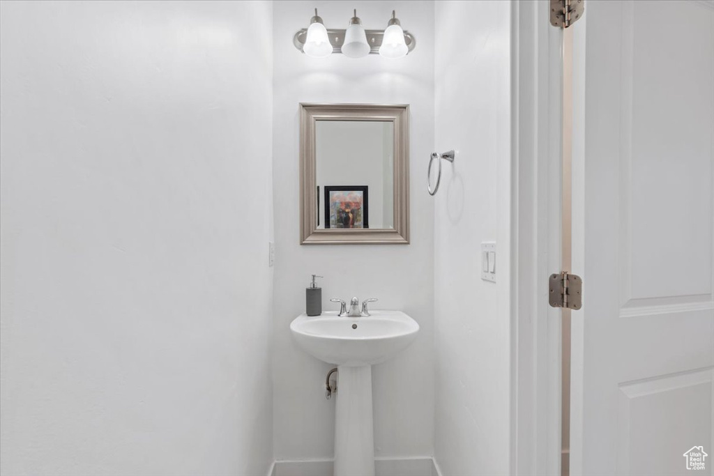 View of bathroom