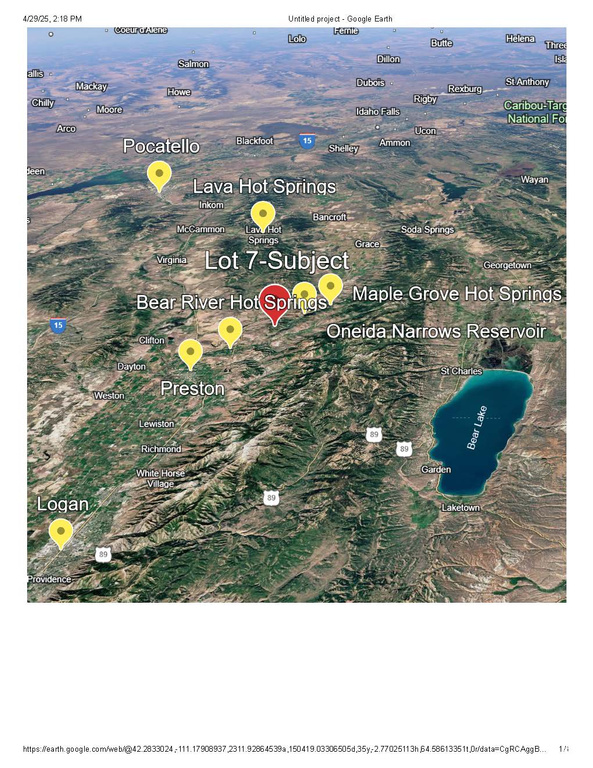 Map location