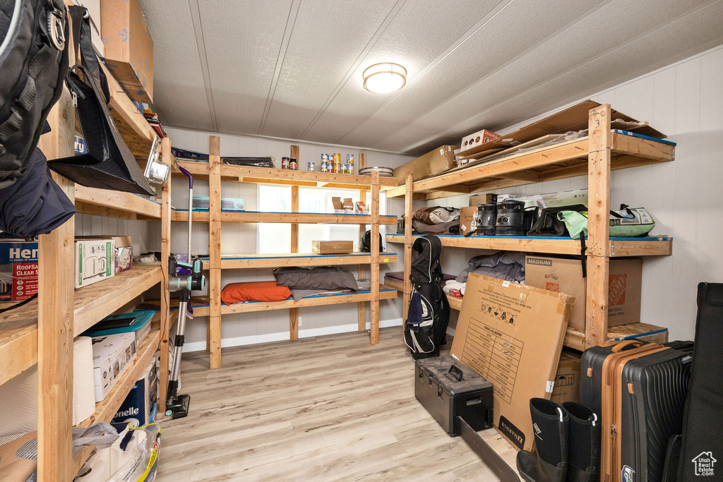 View of storage room