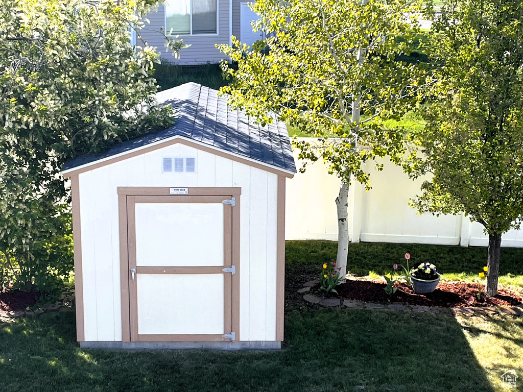 View of shed