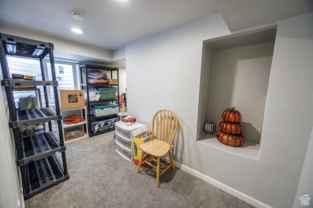 View of storage area