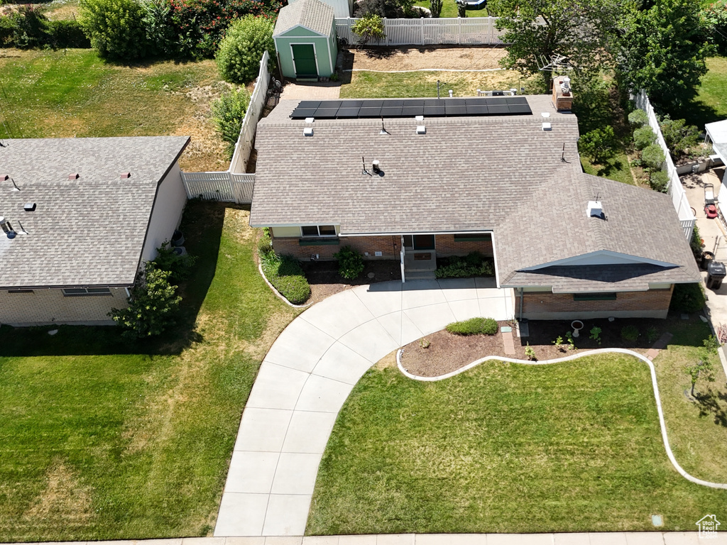 View of subject property