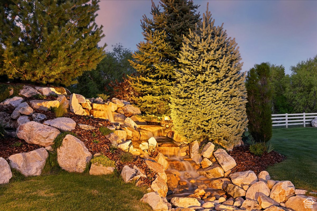 Exterior view of fence