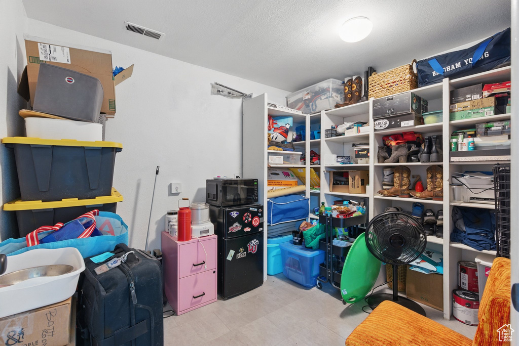 Storage with visible vents