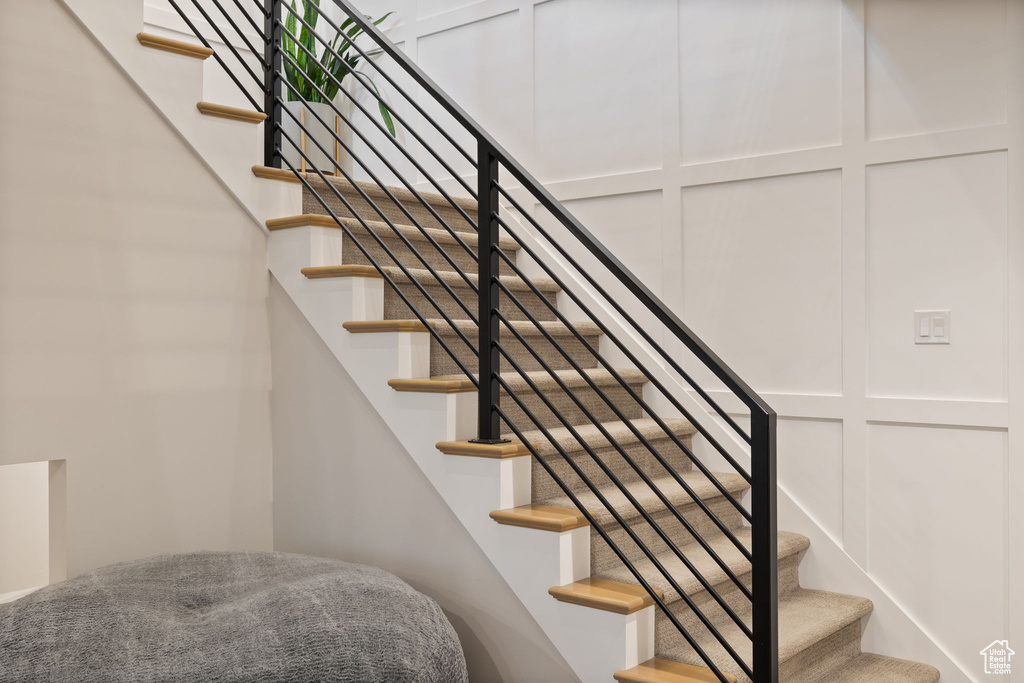 View of staircase