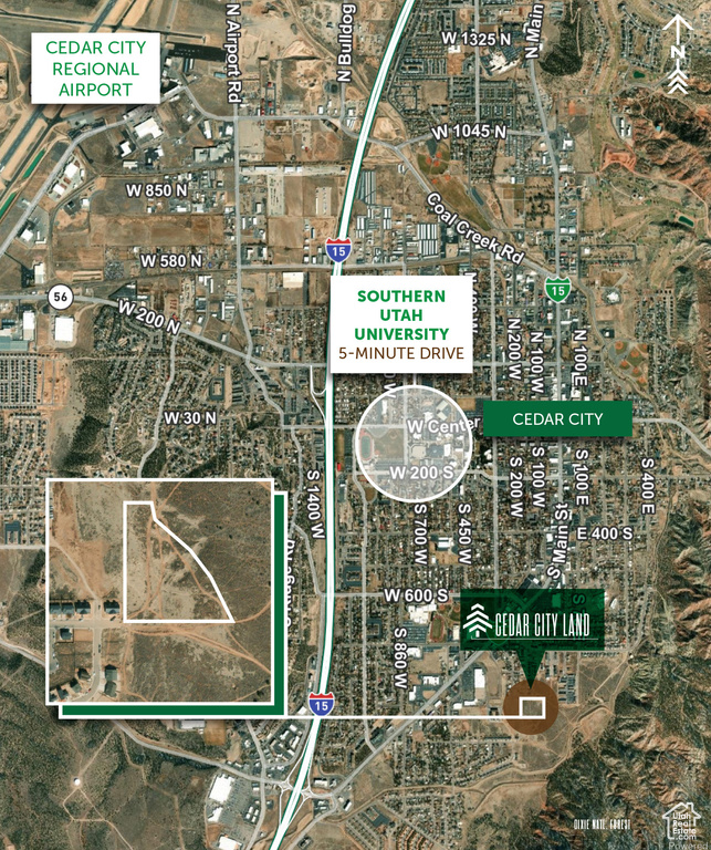 Map location