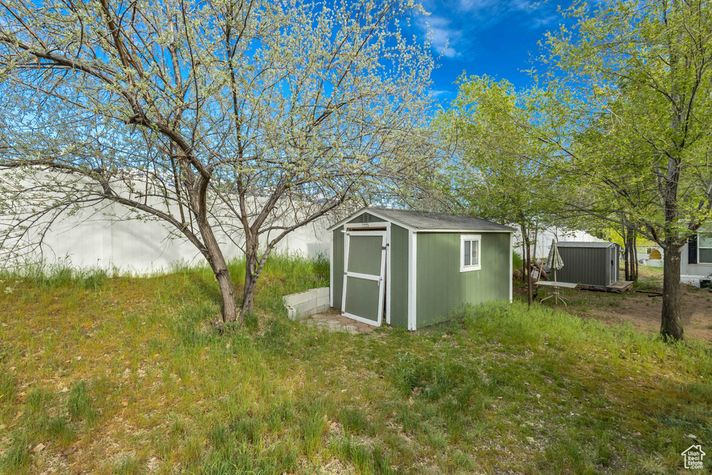 View of shed