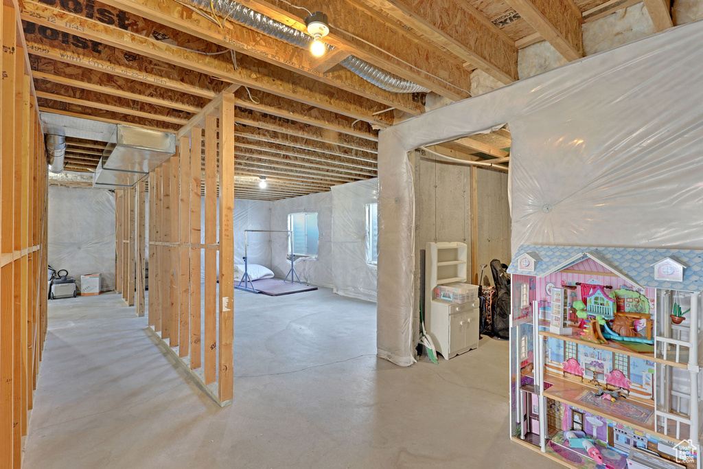 View of basement