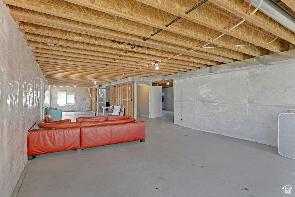 View of basement