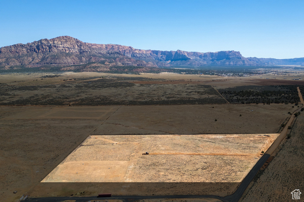 Mountain view featuring a rural view