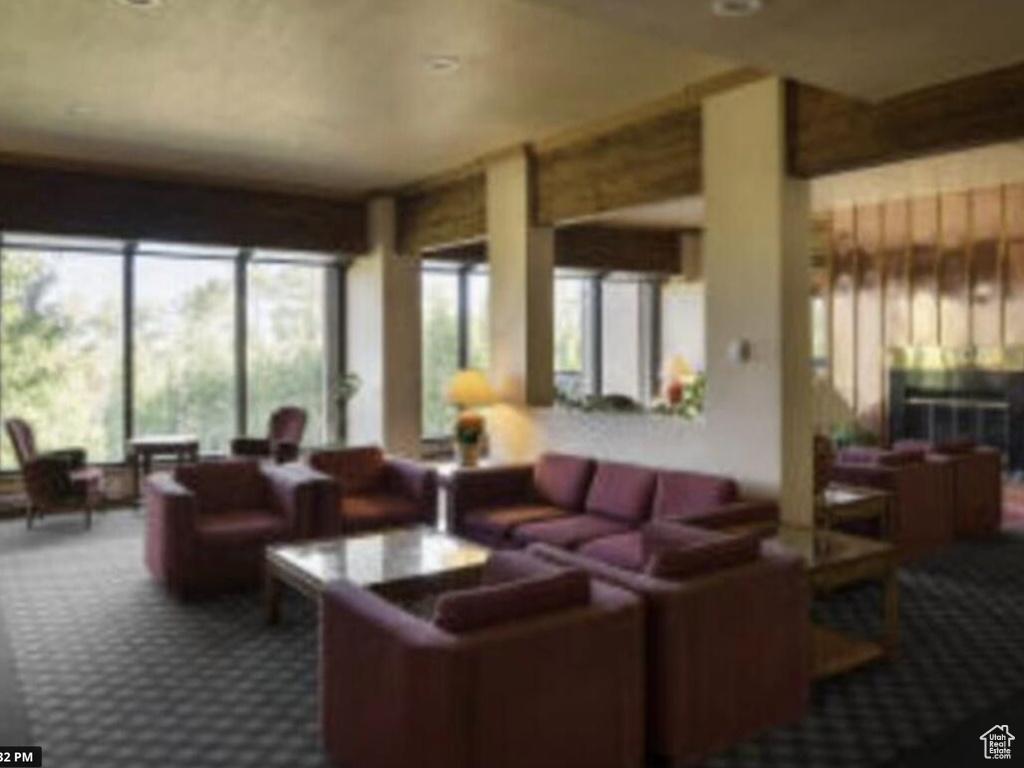 View of building lobby