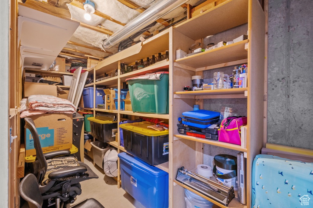 View of storage