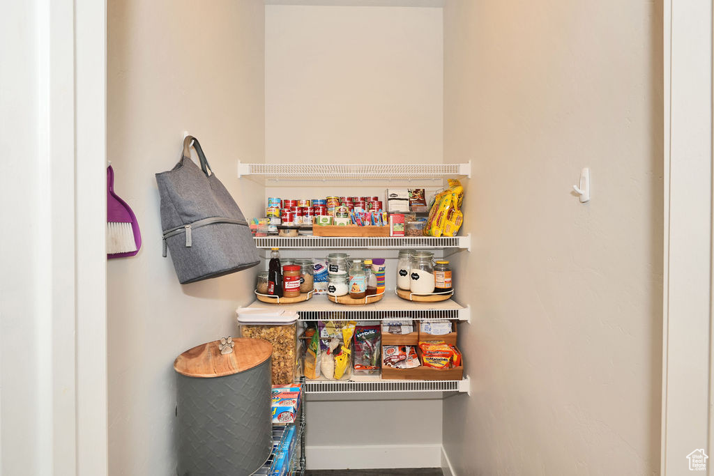 View of pantry