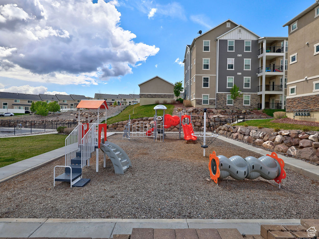 View of communal playground