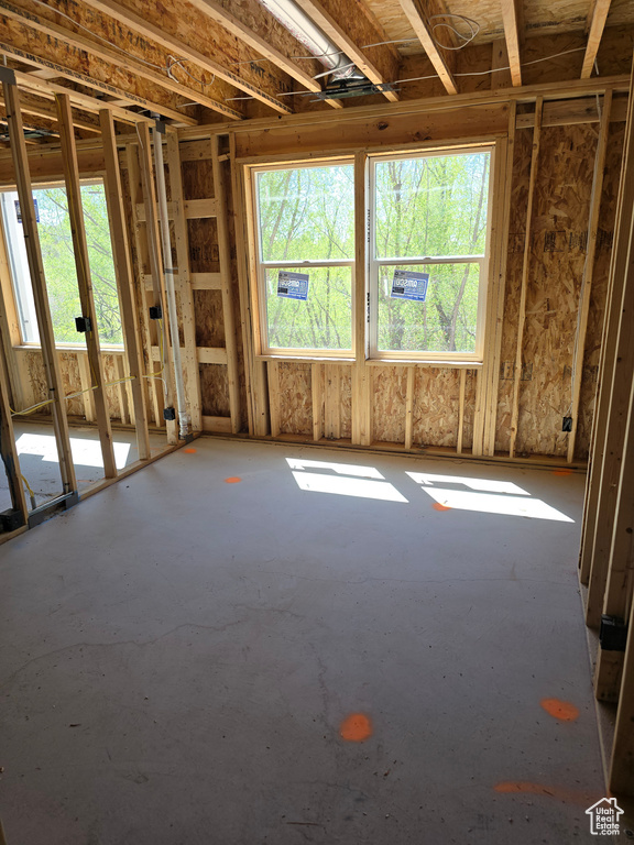 View of misc room