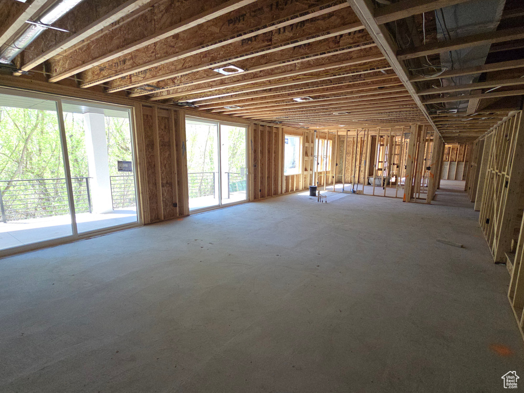 View of misc room