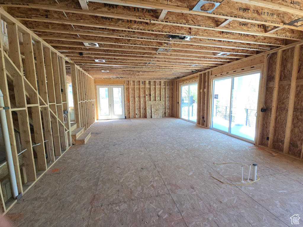 View of misc room