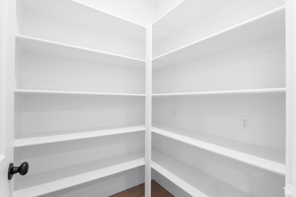 View of storage area