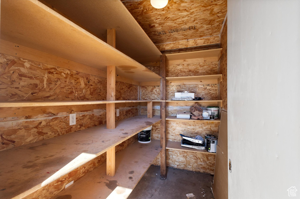 View of storage room