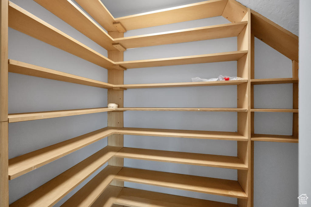View of storage room