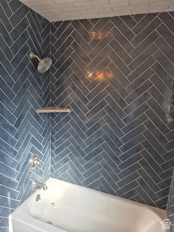 Bathroom featuring shower / bathing tub combination