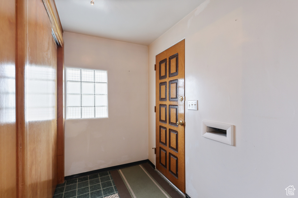 View of doorway to outside