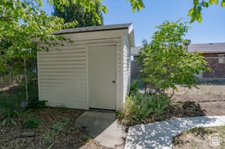 View of shed