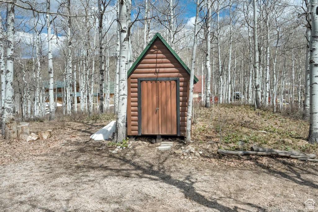 View of shed