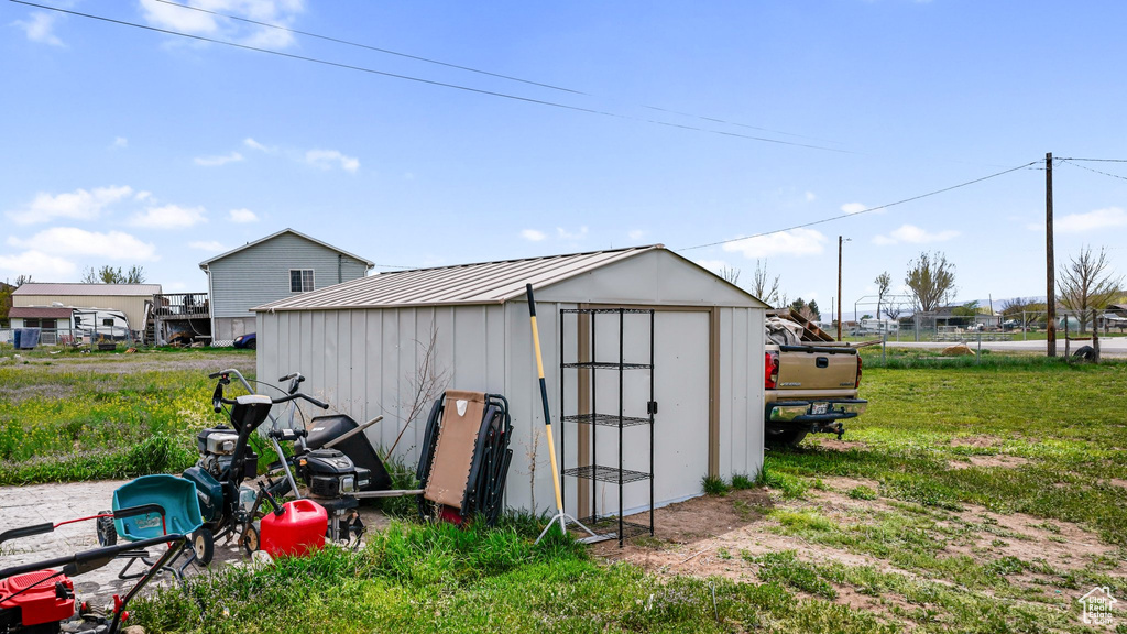View of shed