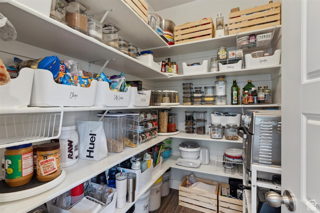 View of storage area