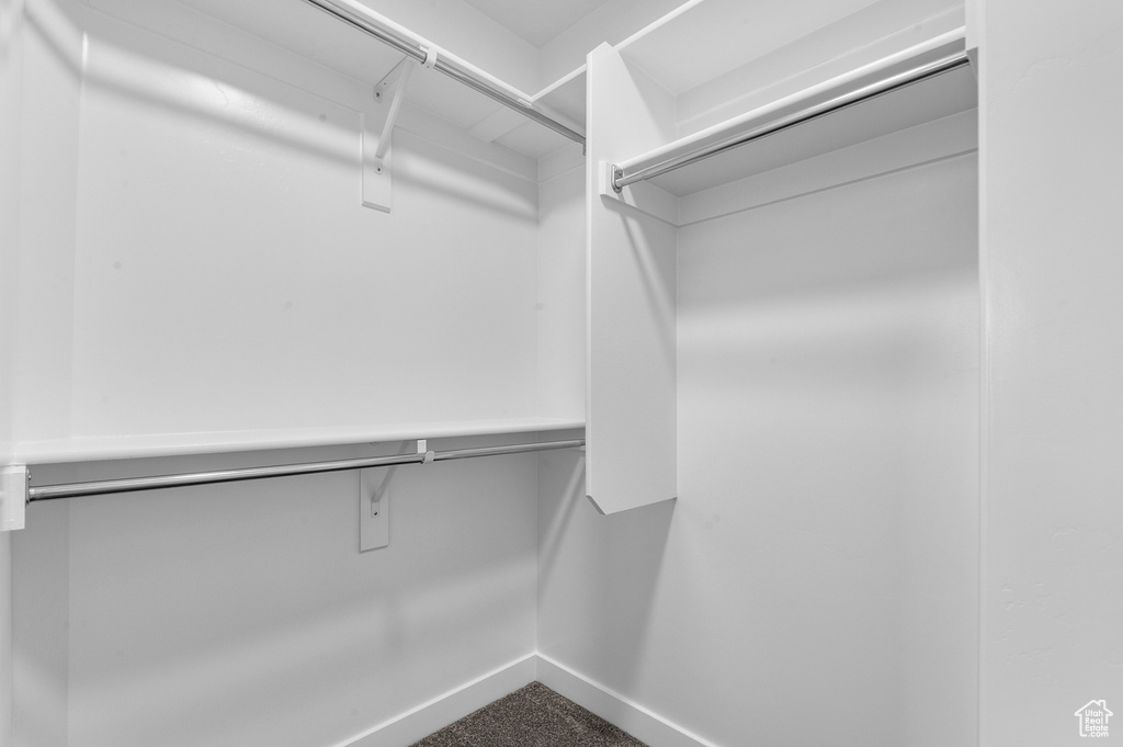 View of spacious closet