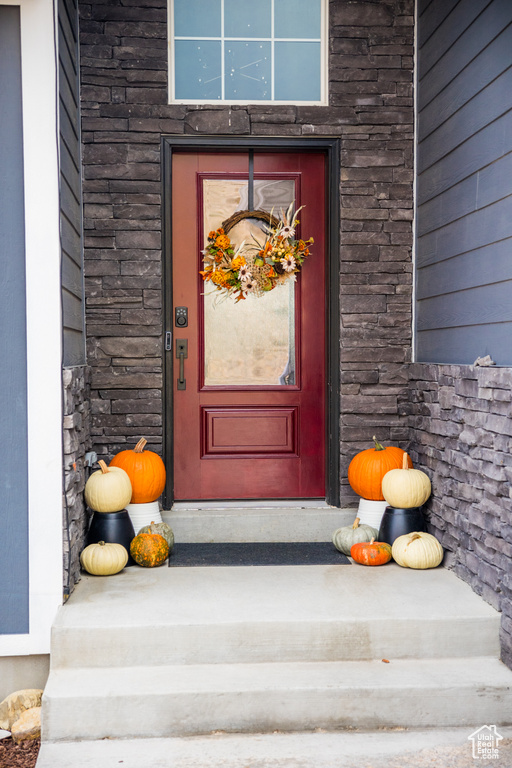 View of property entrance