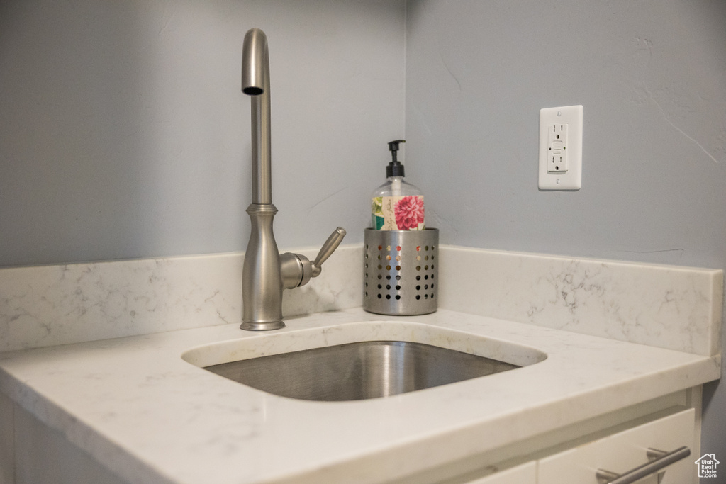 Details featuring a sink
