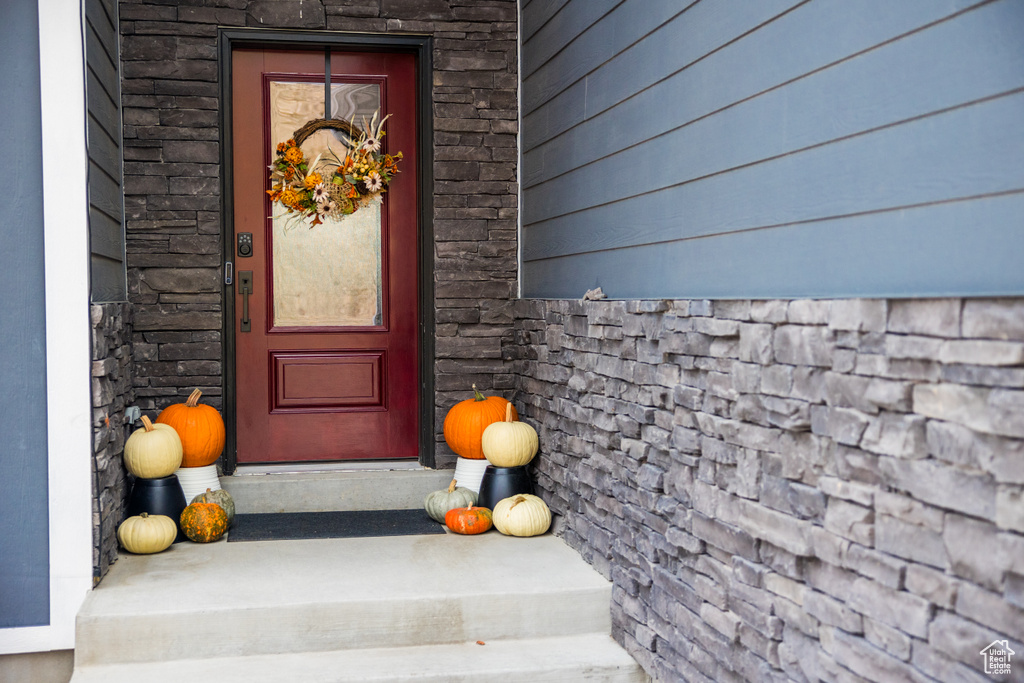 View of entrance to property