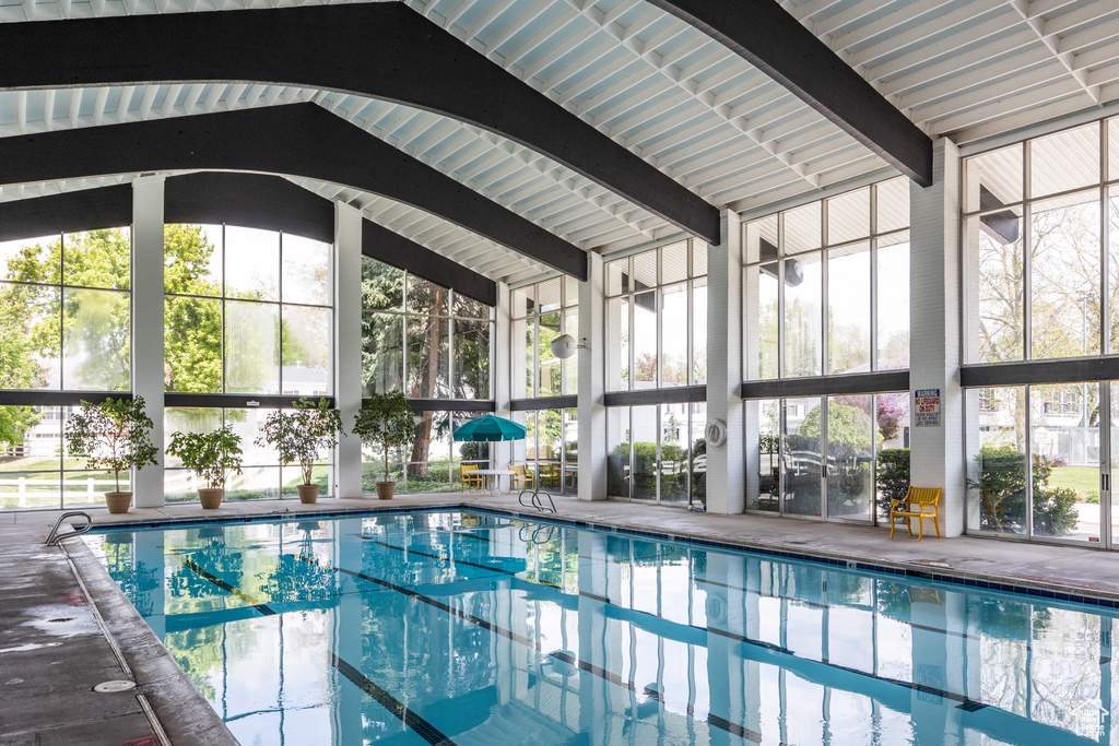 View of pool