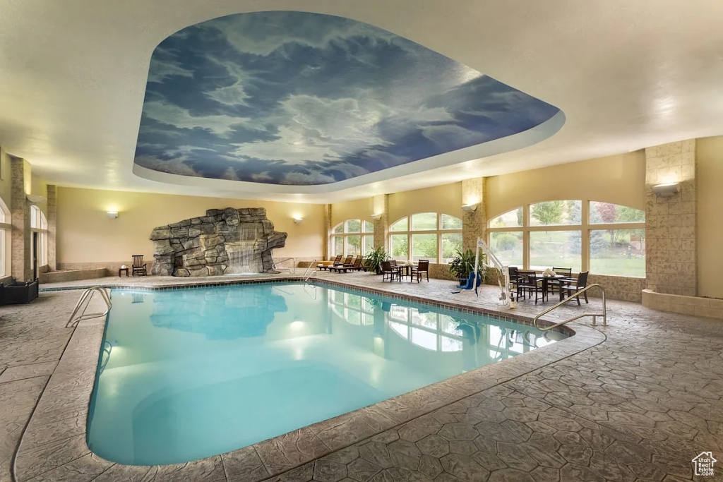 View of pool