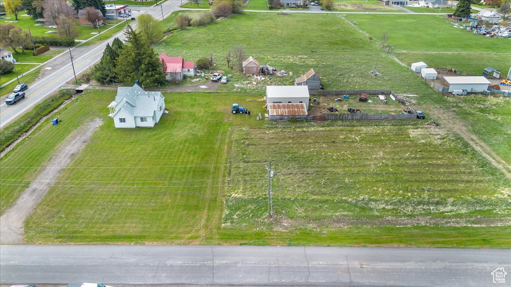 Bird's eye view with a rural view