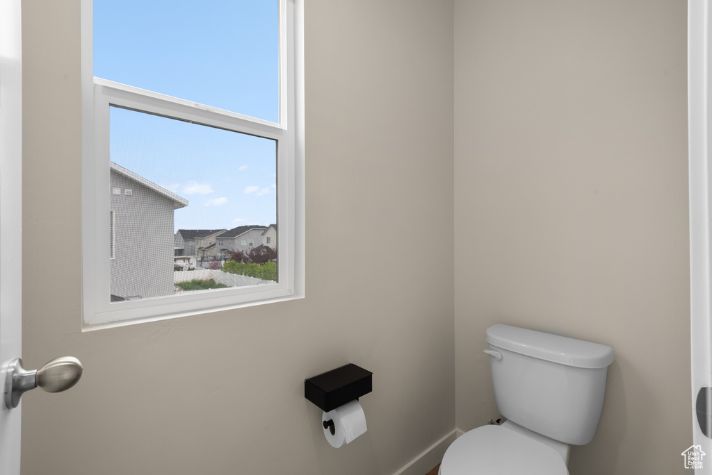 Bathroom featuring toilet