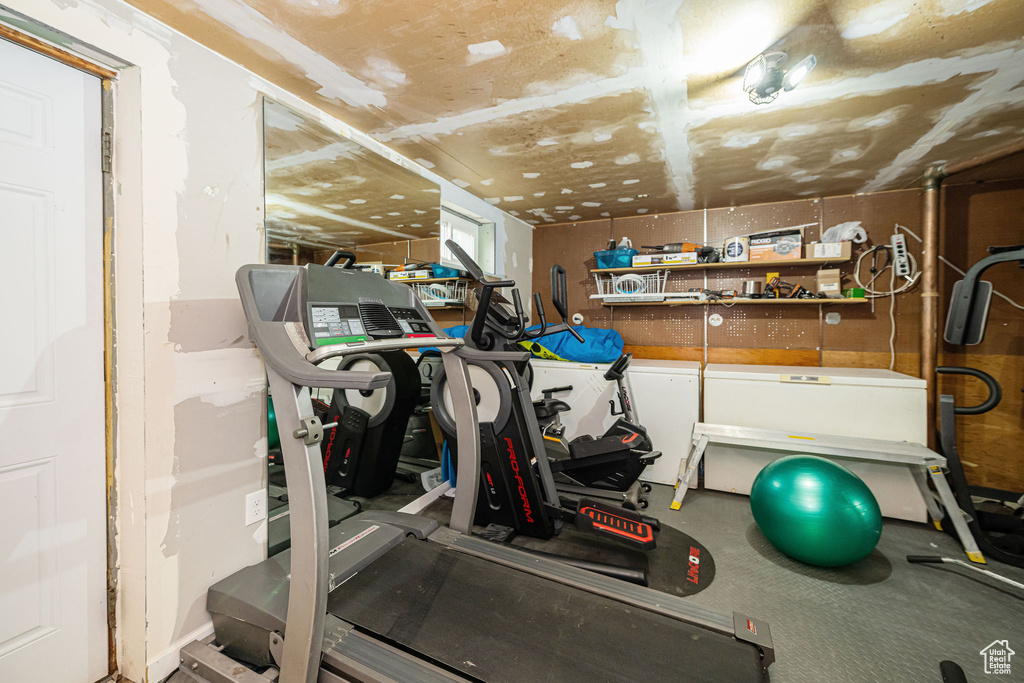 View of workout room